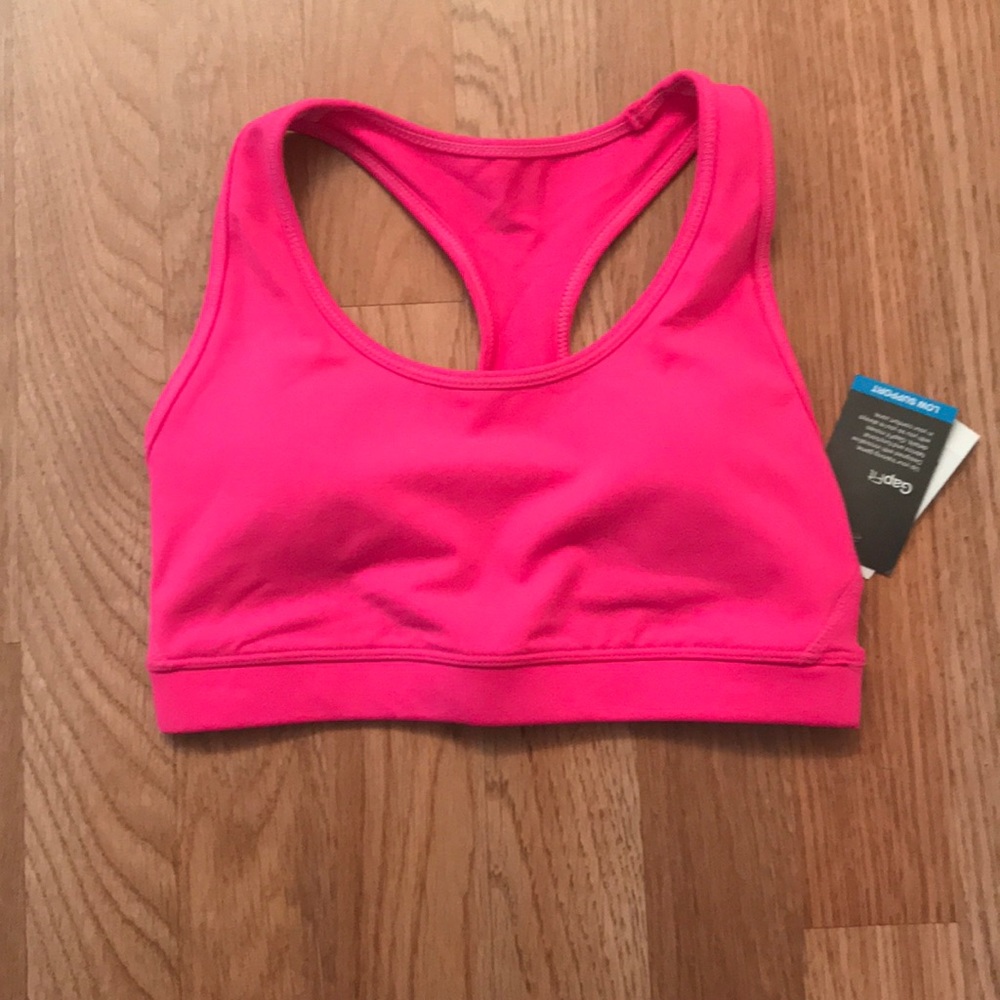 Pink Sports bra from GAP